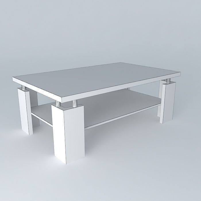 LOOK coffee table 3D model_3