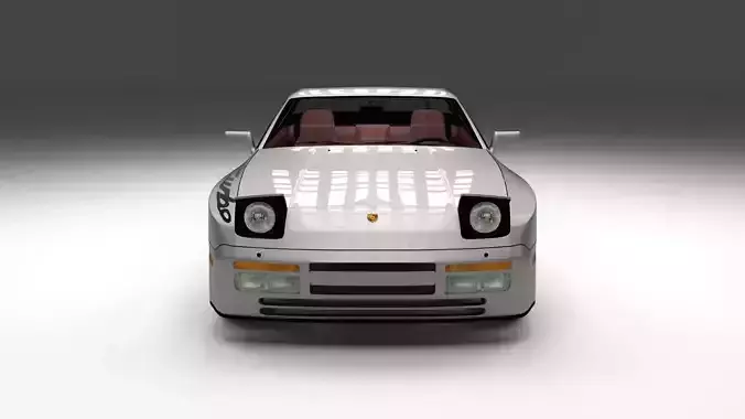 Porsche 944 Turbo S with interior