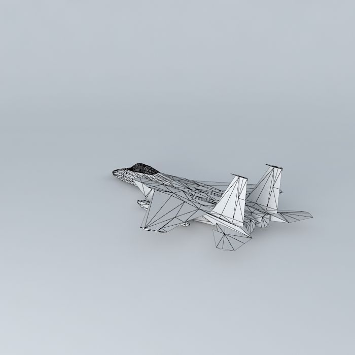 F-15 Eagle 3D model_4