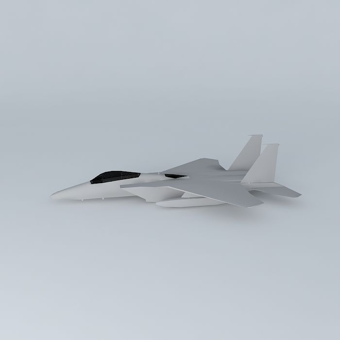 F-15 Eagle 3D model_2