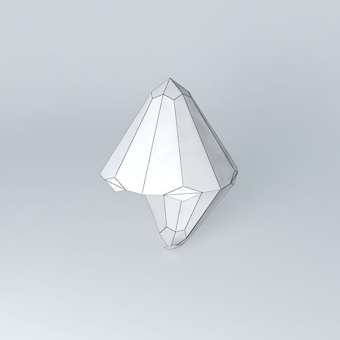 Dihexagonal Dipyramidal 3D model_3