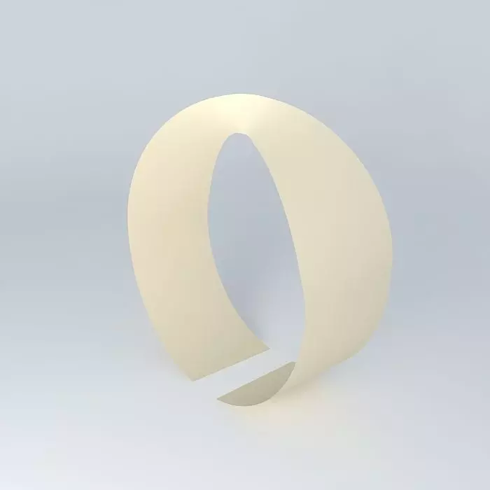 Mobius Strip 3D model_0