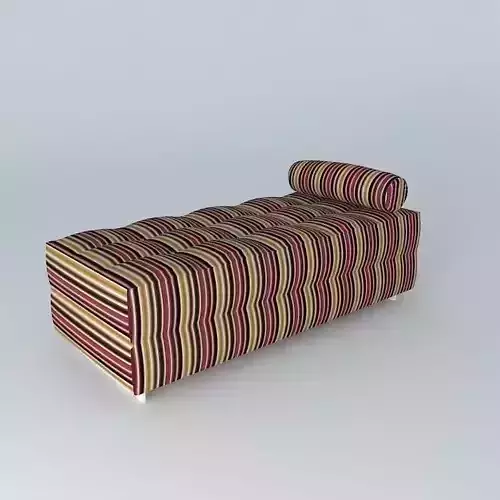 Divan striped daybed