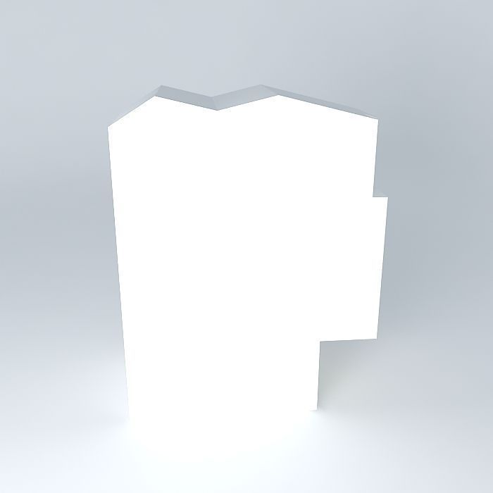 25, C / Portales, Logroño apartament Free 3D model_2