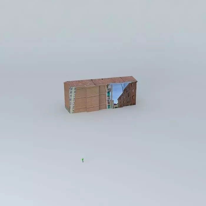 Building 3 in C / Marqués de la Ensenada Political apartments Free 3D model