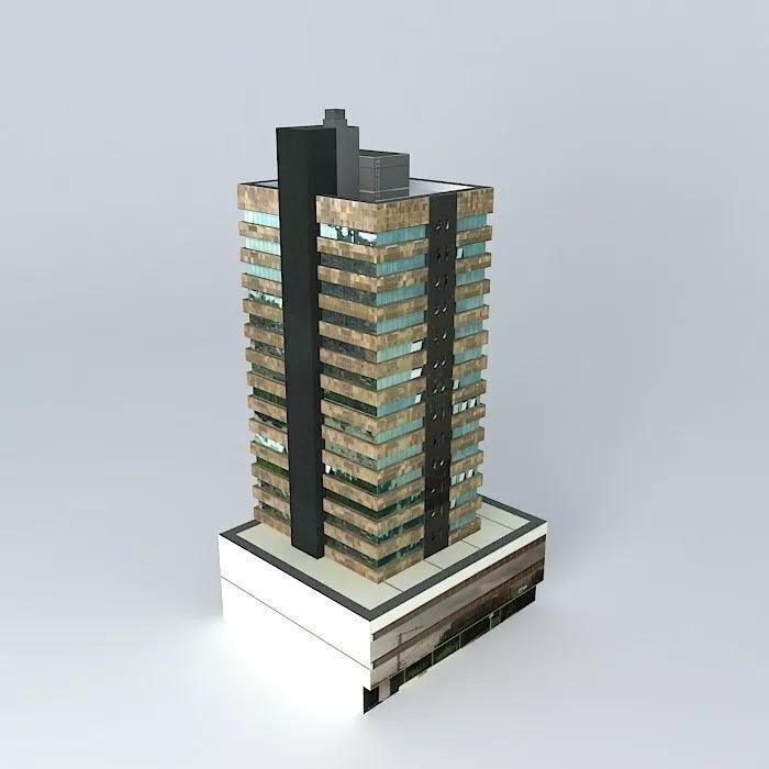 Building ATLAS Executive Center Free 3D model
