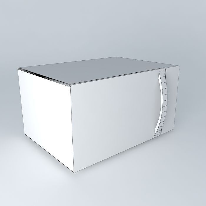 Micro ondas CONSUL CM020 Free 3D model_3