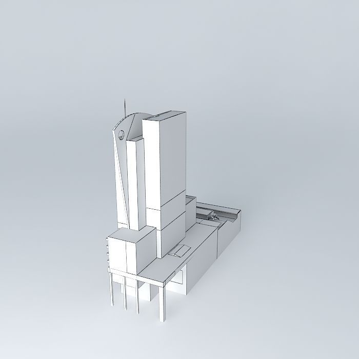 Trust Business Center Free 3D model_3