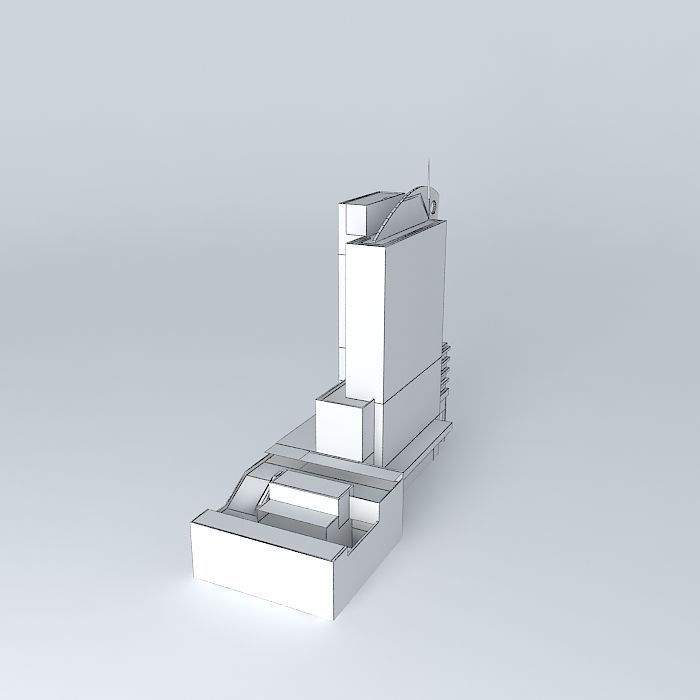 Trust Business Center Free 3D model_4