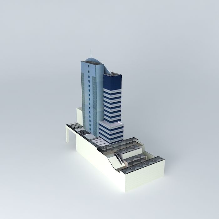 Trust Business Center Free 3D model_2