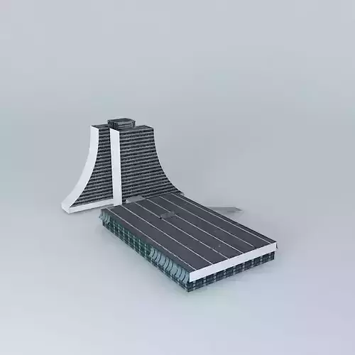 Administration of the Rio Grande State Center CAERGS Free 3D model