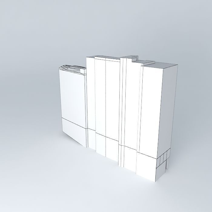 Continent Ed Plateau Ed Missions Ed Border Free 3D model_4