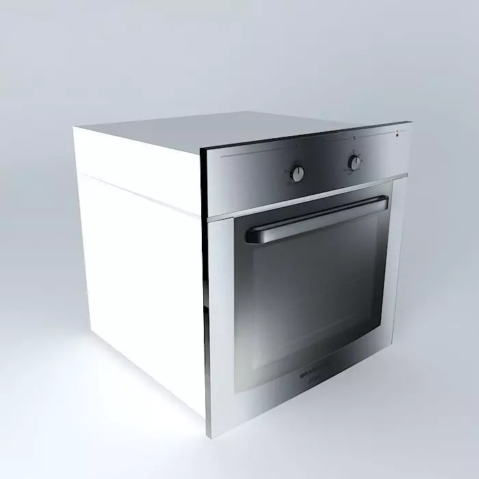 Brastemp Activate! 60cm Stainless BOB60AR Free 3D model