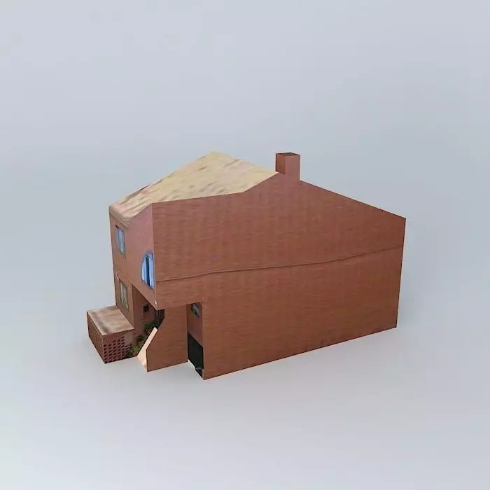 115-C Av De la Sierra Logroño living house Free 3D model