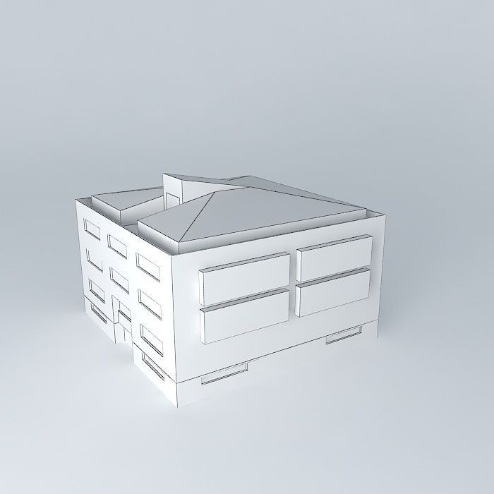 Building 2 C  La Campa Free 3D model_3