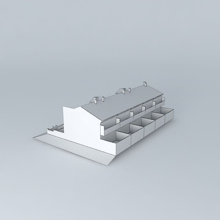 Duplex odd C  Río Argos apartments  Free 3D model_4