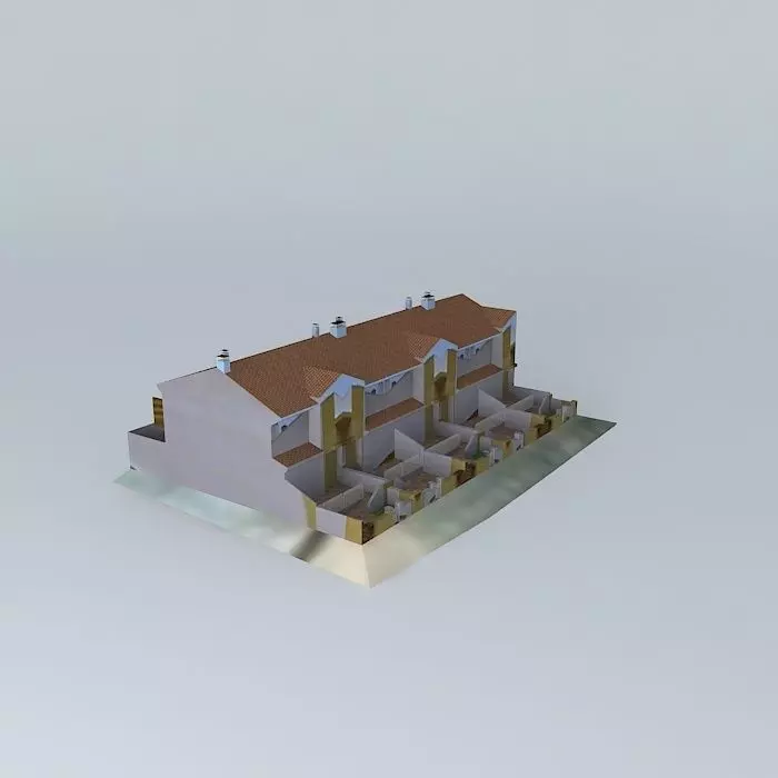 Duplex odd C  Río Argos apartments  Free 3D model_0