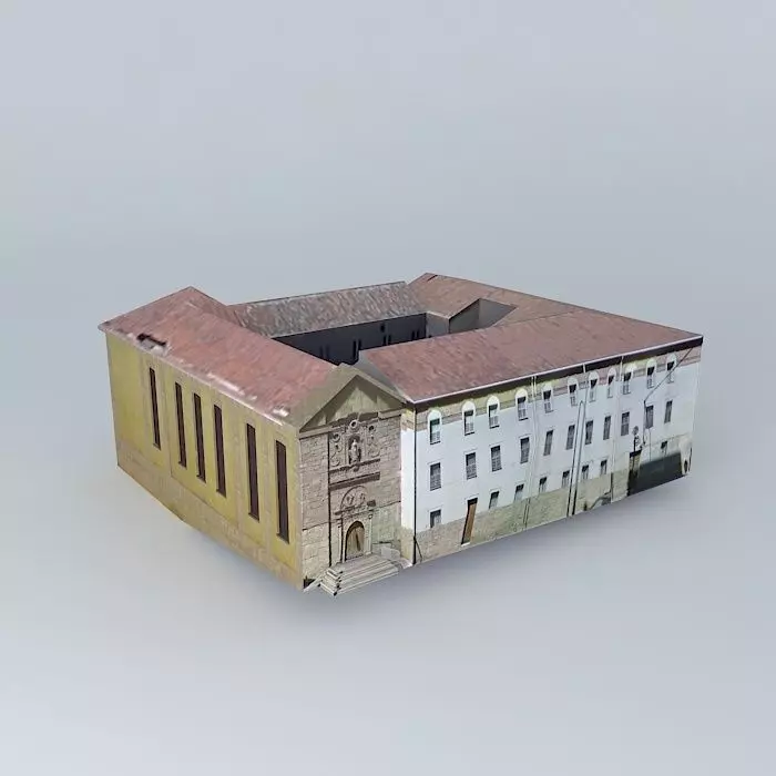 Mother of God Convent historic Free 3D model