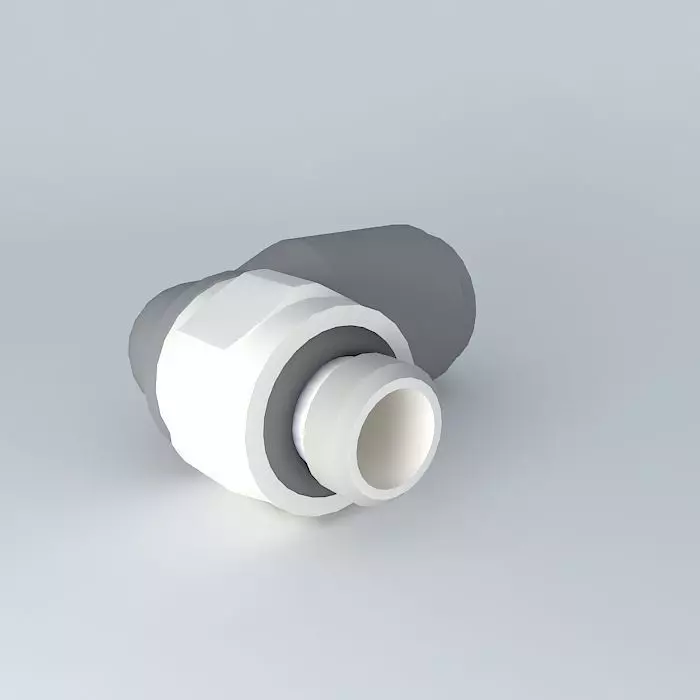 Quilting square diameter cylindrical male 3 M5x0 8 Free 3D model