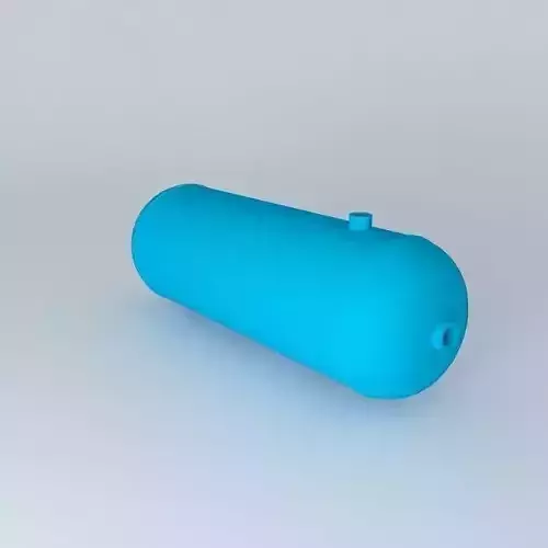 Pneumatic tank 10 liters 4 outputs 2x 2x G 1 2 G 3 8