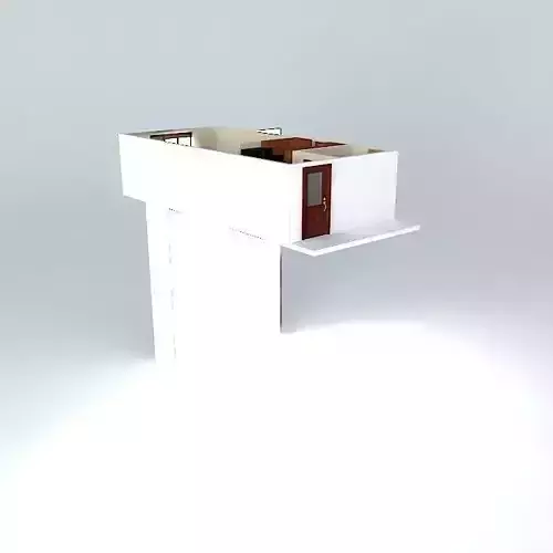 Luxury Studio Apartment Free 3D model