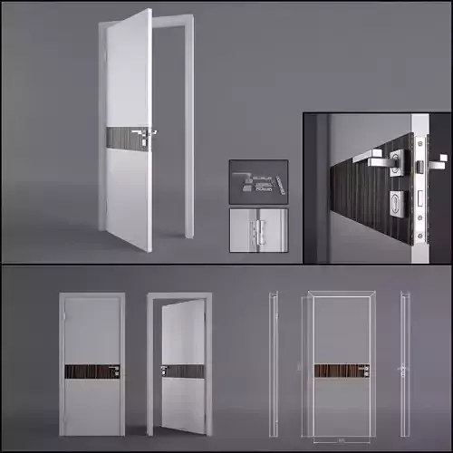 Door with high details  