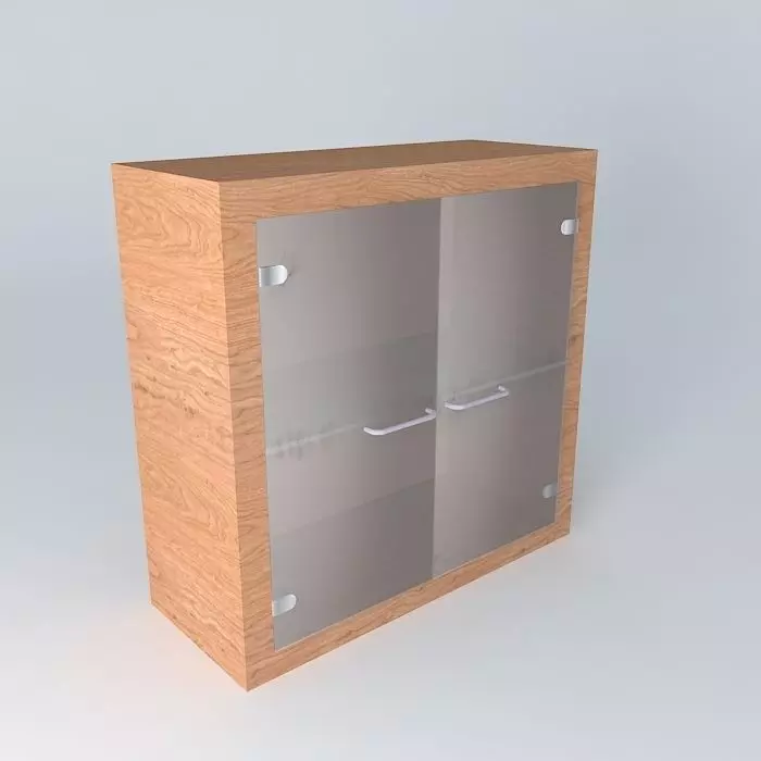 LOOK glassy cabinet 3D model_0