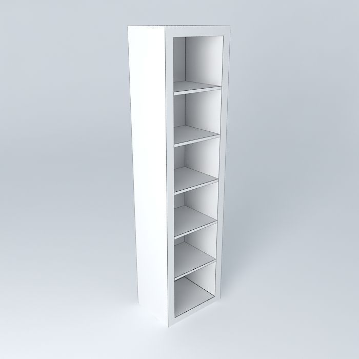 Look shelf 3D model_3