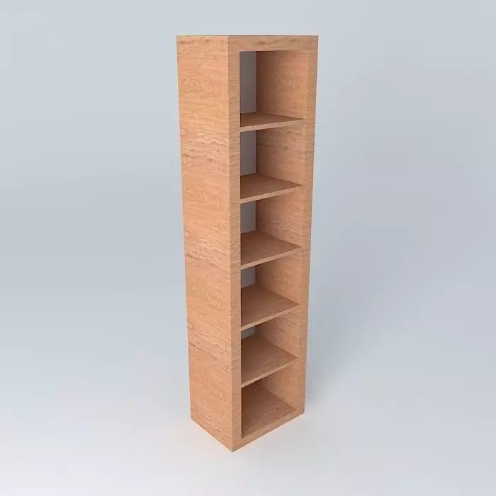 Look shelf 3D model_0