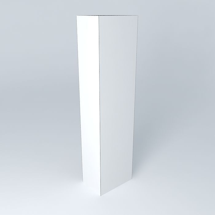 Look shelf 3D model_4