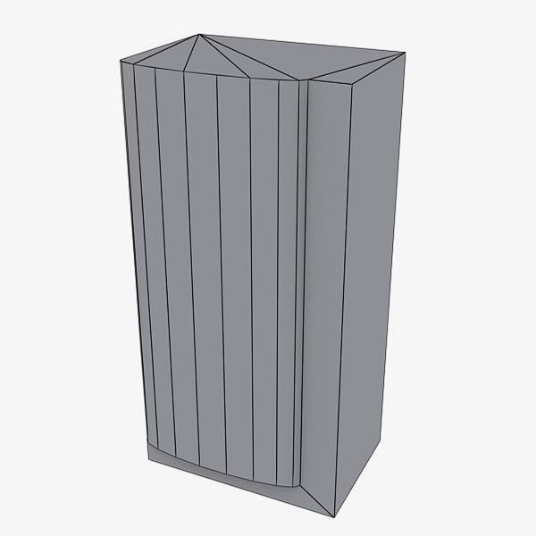 Pepsi Vending Machine Low-poly 3D model_3