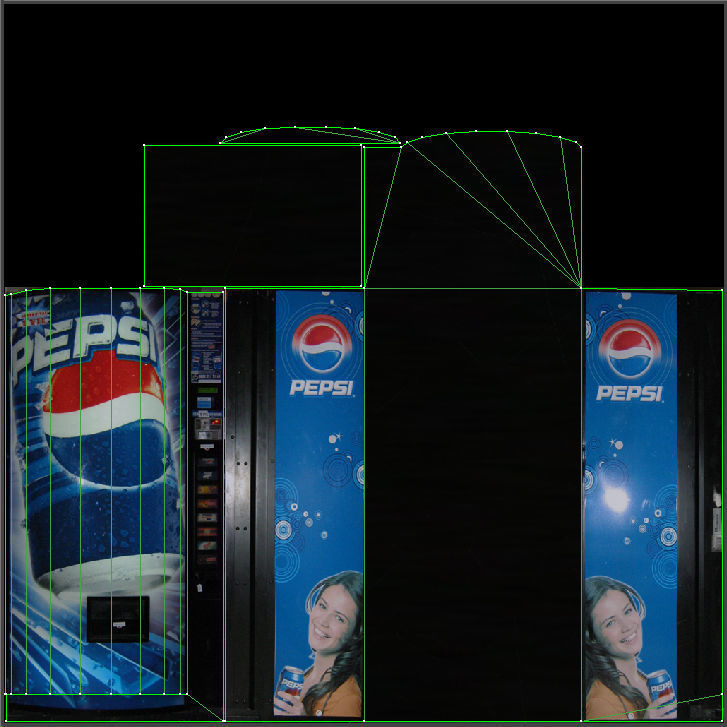 Pepsi Vending Machine Low-poly 3D model_6