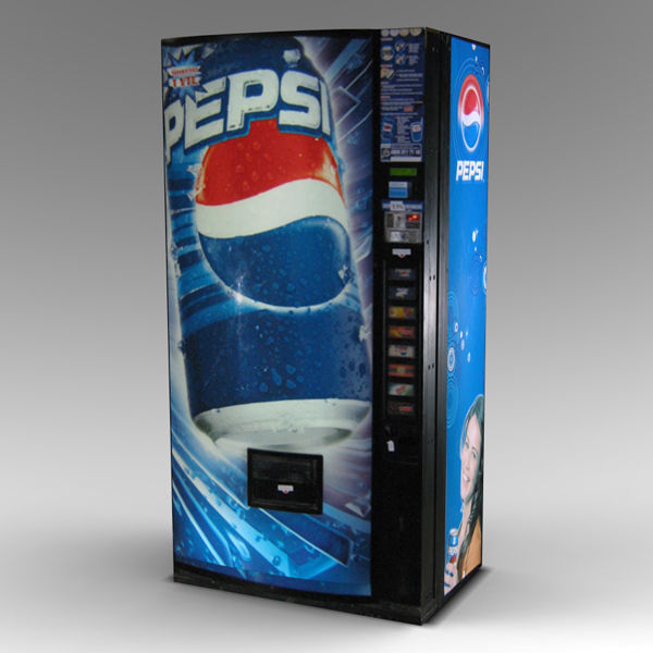 Pepsi Vending Machine Enchanting Pepsi Vending Machine 48D Model CGTrader Pepsi Vending Machine Enchanting Pepsi Vending Machine 48D Model CGTrader