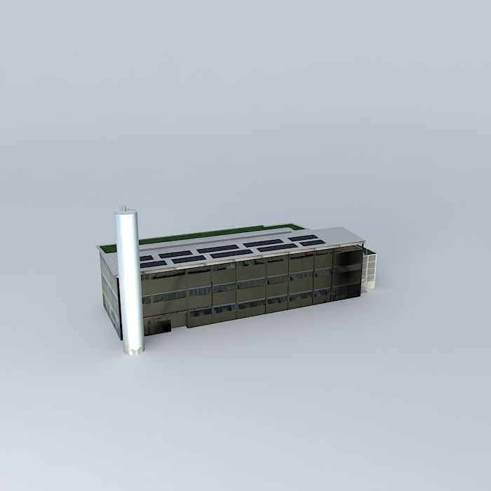 UTC Engenharia  Locker Room and Tower 2 Free 3D model_1