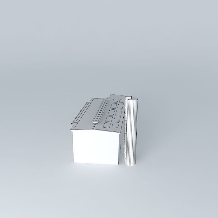 UTC Engenharia  Locker Room and Tower 2 Free 3D model_4