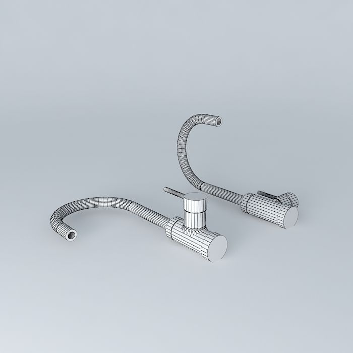 DECA single lever kitchen Spin Motion Free 3D model_3