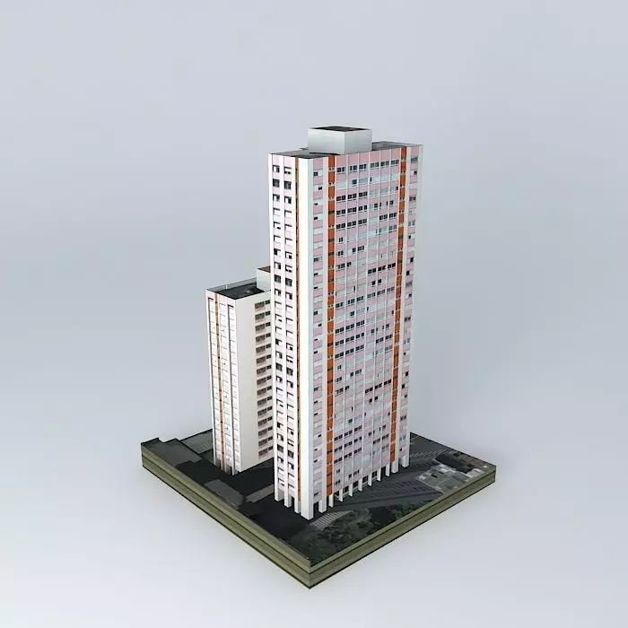 Empire Building Blocks A and B Free 3D model_0