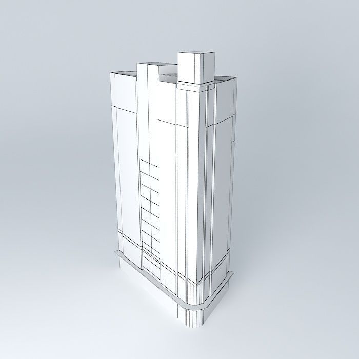 Ed. Chaves Barcelos Free 3D model_4