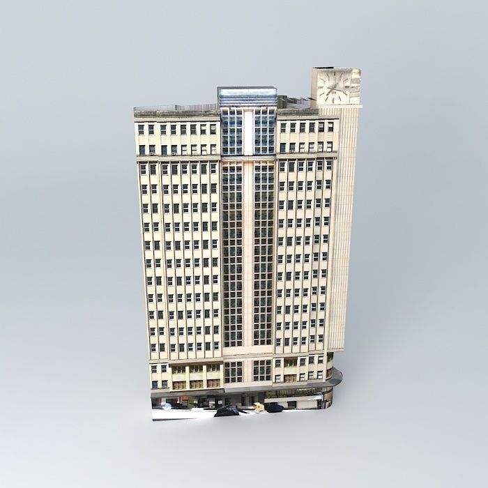 Ed. Chaves Barcelos Free 3D model_2