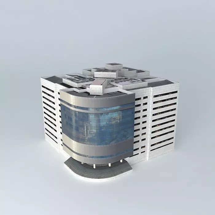 4th Region Federal Regional Court TRF4 Porto Alegre Free 3D model
