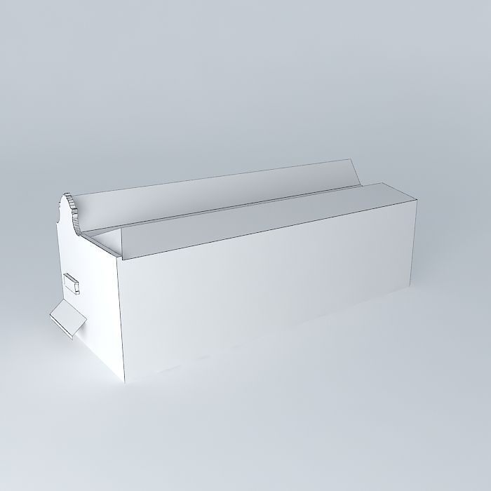 Old building Praça XV Free 3D model_3