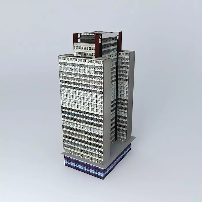 IPASE Porto Alegre  Social Security Institute Free 3D model_0