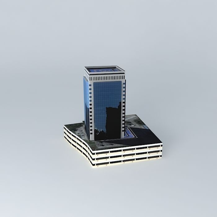 Carlos Gomes Center Free 3D model_1