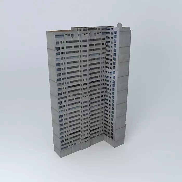 Building Jaguaribe Free 3D model_0