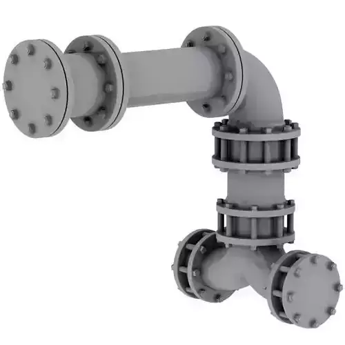 Sewer Pipes Free 3D model