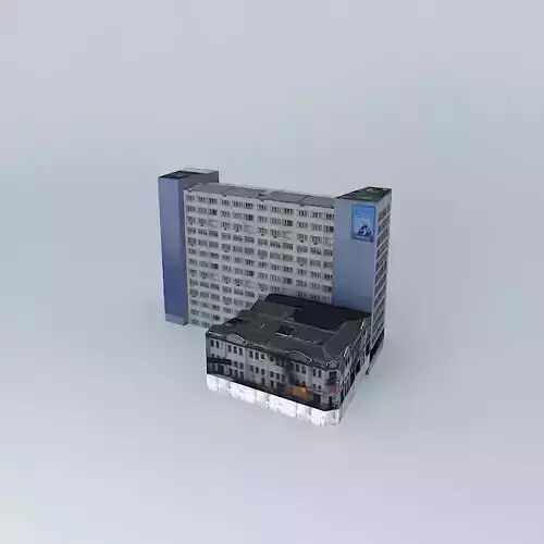 Crumbling buildings of Porto Alegre 01