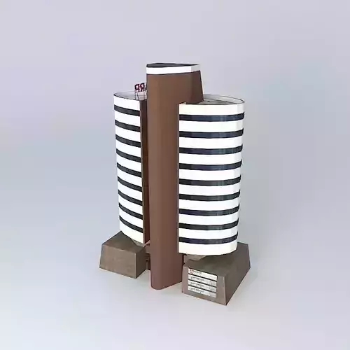 Building Montab Free 3D model