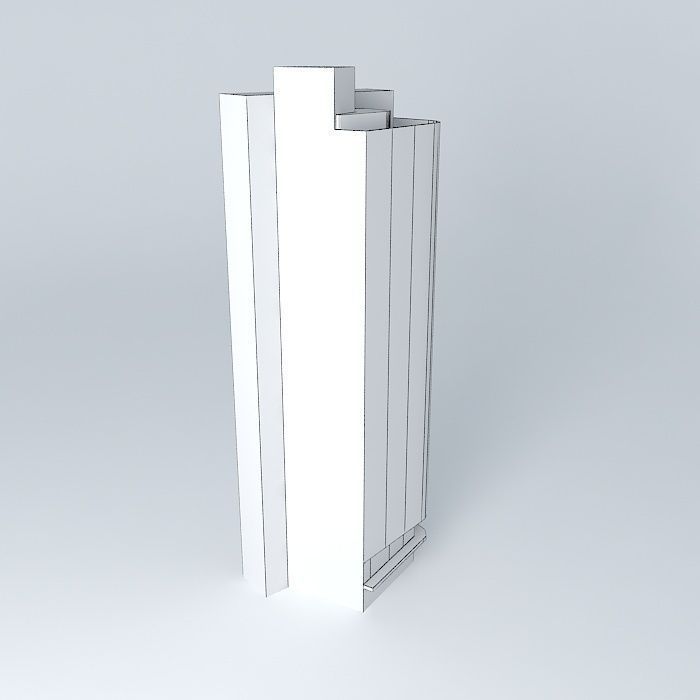 Royalty building Free 3D model_4