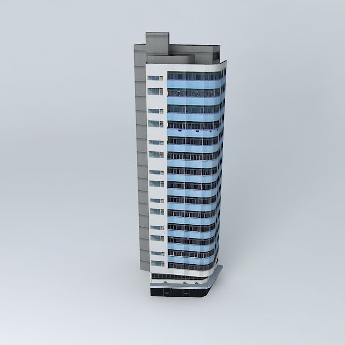 Royalty building Free 3D model_1