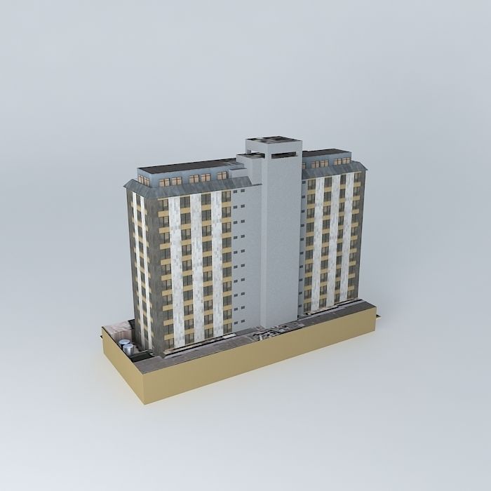 Building Golden Gate Free 3D model_2